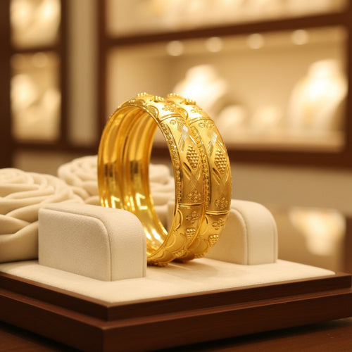 Beautiful Designer Bangles – Elegant Style with Bonus Jewelry Gift Box