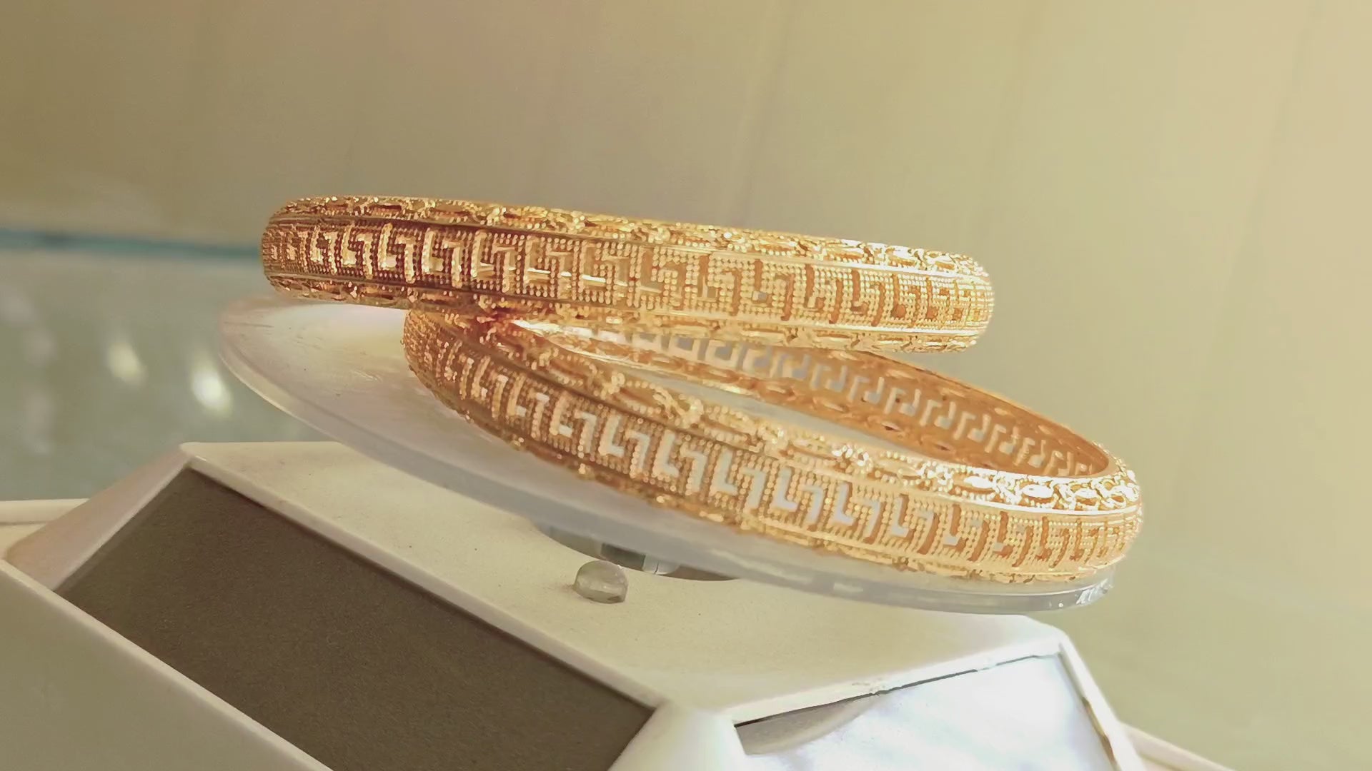 Plated Traditional Bangle Set – Stylish Ethnic Bracelet Jewelry