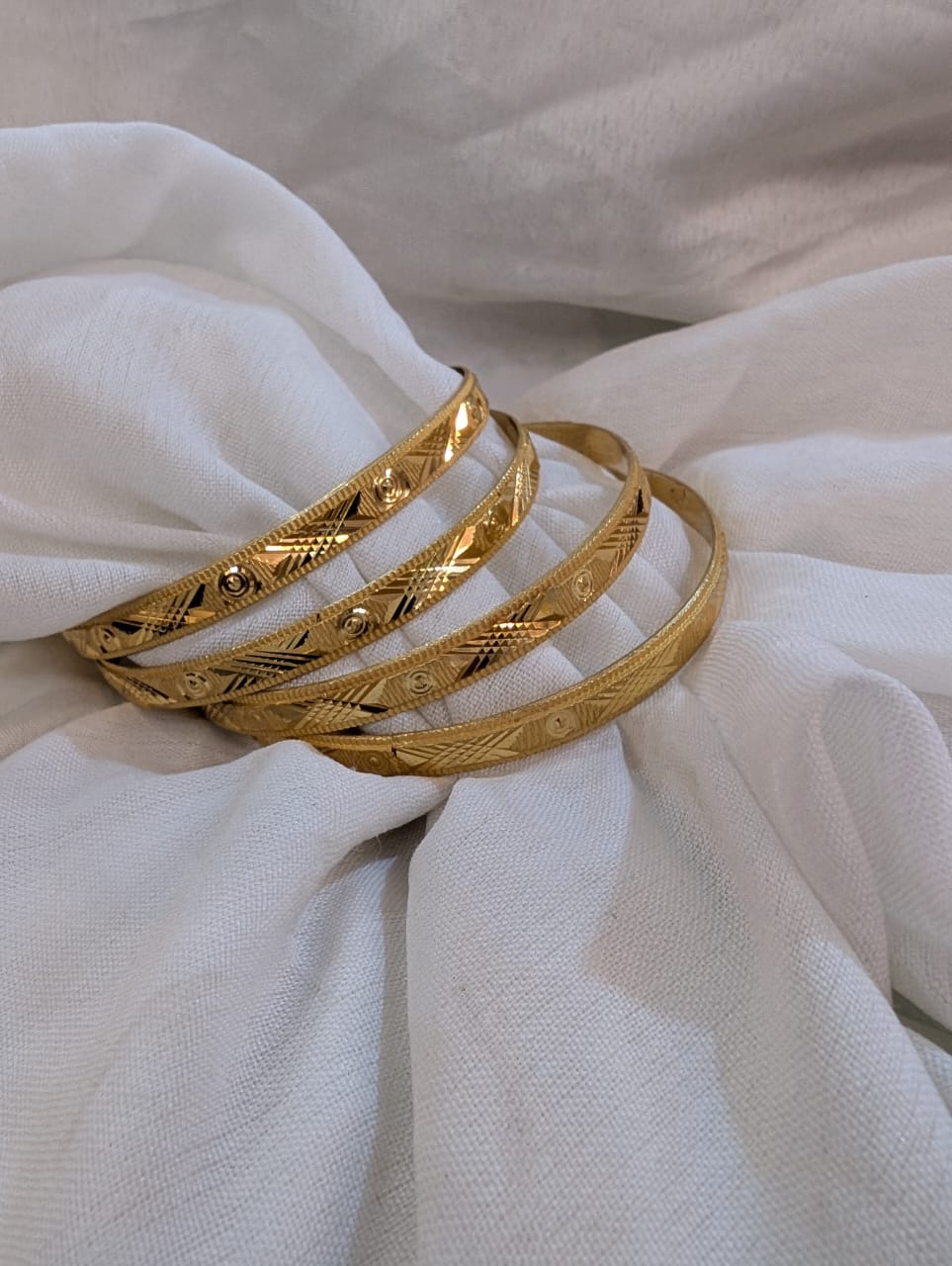 Gold-Tone Bangle set  of collection 14 designs
