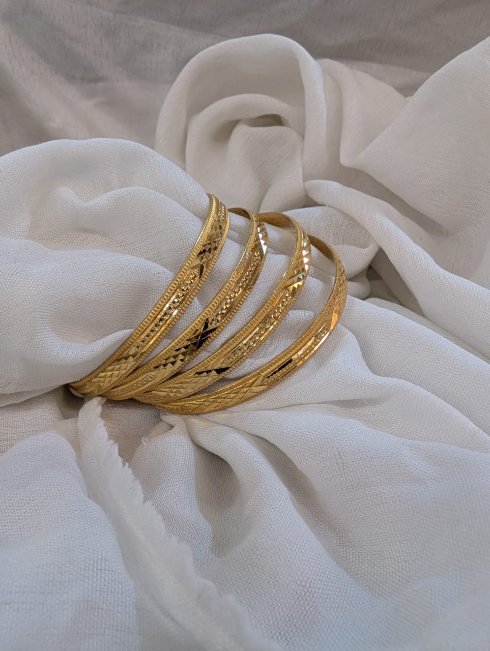 Gold-Tone Bangle set  of collection 14 designs